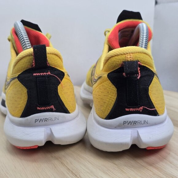 Size 10- Saucony Women's Kinvara 13 Running Shoe, VIZIGLD/VIZIRED, - Picture 6 of 10